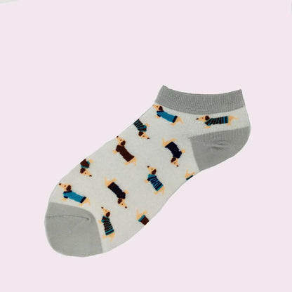 Animal Women Socks Colorful Cute Sausage Dog Cotton Cartoon Couple lady Girl Spring Summer Socks Support Wholesale Zoo